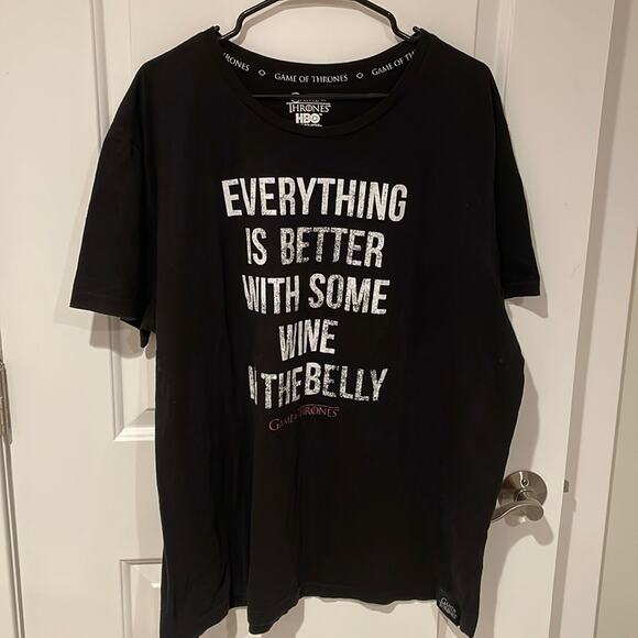Official Game of Thrones HBO tshirt black XXL - Picture 2 of 6